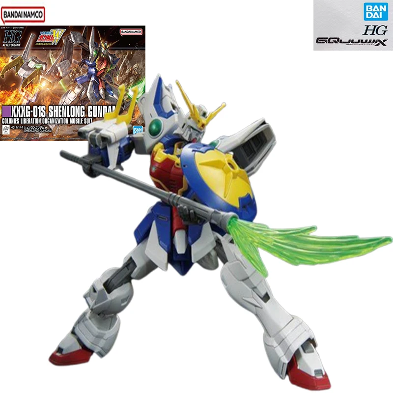 Original Bandai Genuine HG XXXG-01S SHENLONG GUNDAM Anime Action Figures Toys for Boy Girl Kids Gift Collectible Model Ornaments
Original Bandai Genuine HG XXXG-01S SHENLONG GUNDAM Anime Action Figures Toys for Boy Girl Kids Gift Collectible Model Ornaments