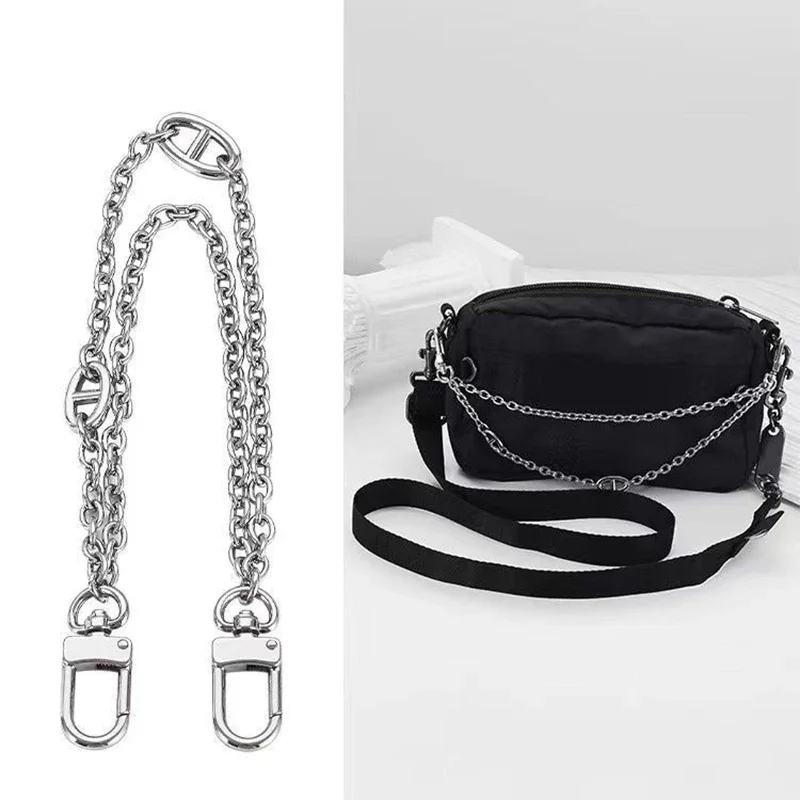 Double Layer Bag Chain For Handbag Decorative Alloy Exquisite DIY Purse Chain Replacement Shoulder Bag Parts Accessories Handles
Double Layer Bag Chain For Handbag Decorative Alloy Exquisite DIY Purse Chain Replacement Shoulder Bag Parts Accessories Handles