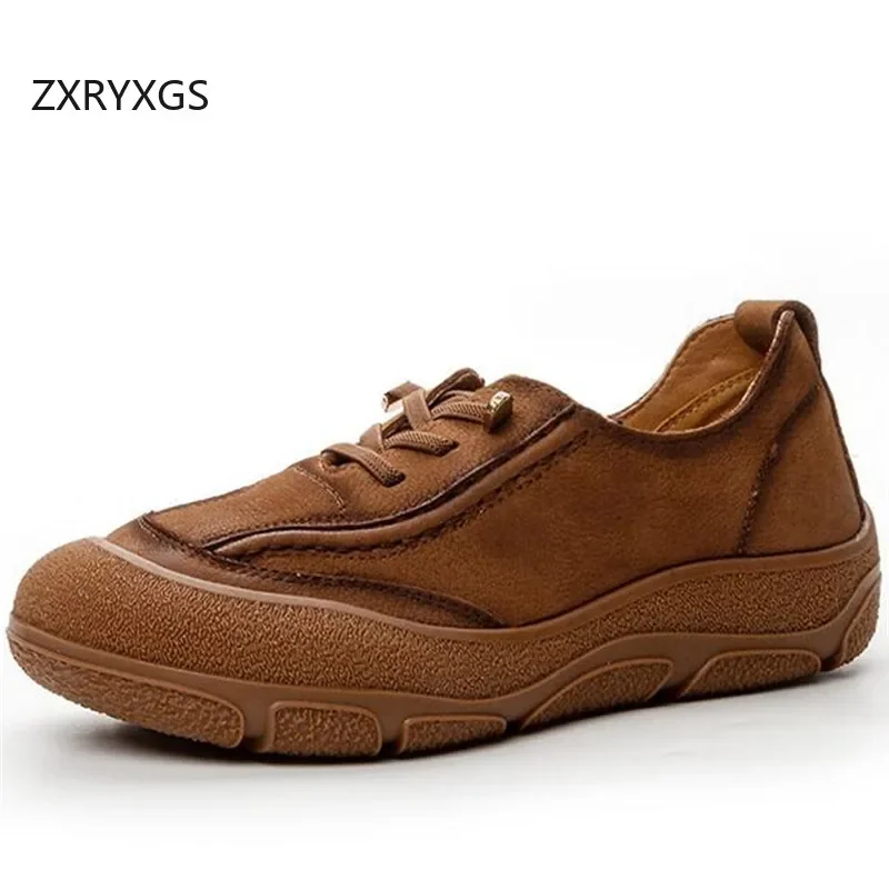 ZXRYXGS British Style Premium 100% Genuine Leather Shoes Women Sneakers Casual Shoes 2024 Soft Comfort Trend Shoes Woman Flats
ZXRYXGS British Style Premium 100% Genuine Leather Shoes Women Sneakers Casual Shoes 2024 Soft Comfort Trend Shoes Woman Flats