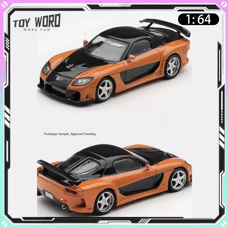 New Mini Gt 1:64 Scale Mazda RX-7 VeilSide Fortune Modified Sports Car Diecast Model Blister Card Pack Collectible Ornament Gift
New Mini Gt 1:64 Scale Mazda RX-7 VeilSide Fortune Modified Sports Car Diecast Model Blister Card Pack Collectible Ornament Gift