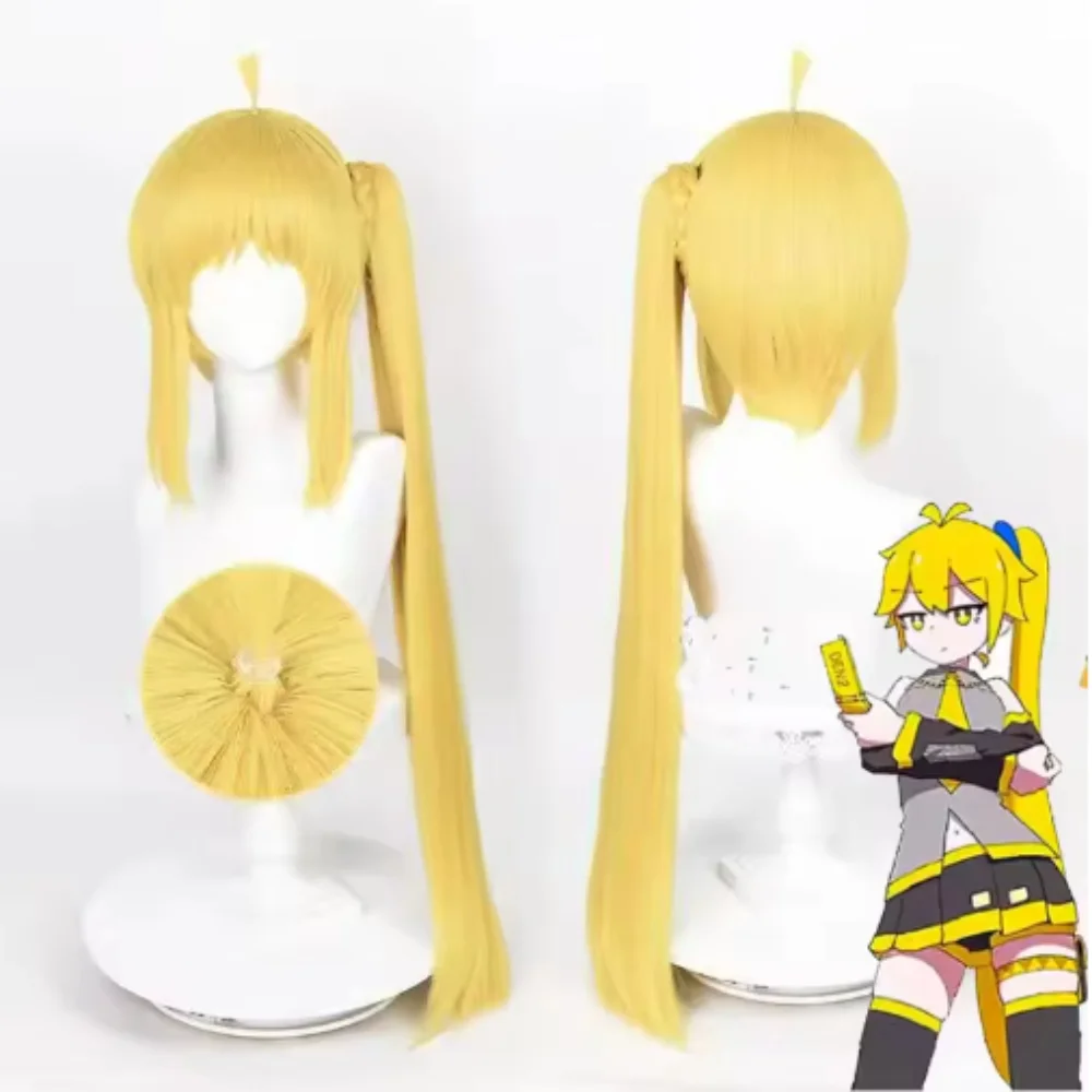 Anime Mesmerizer Akita Neru Cosplay Wig With Ponytail Heat Heat Resistant Synthetic Hair Halloween Wig Long Yellow Wig
Anime Mesmerizer Akita Neru Cosplay Wig With Ponytail Heat Heat Resistant Synthetic Hair Halloween Wig Long Yellow Wig