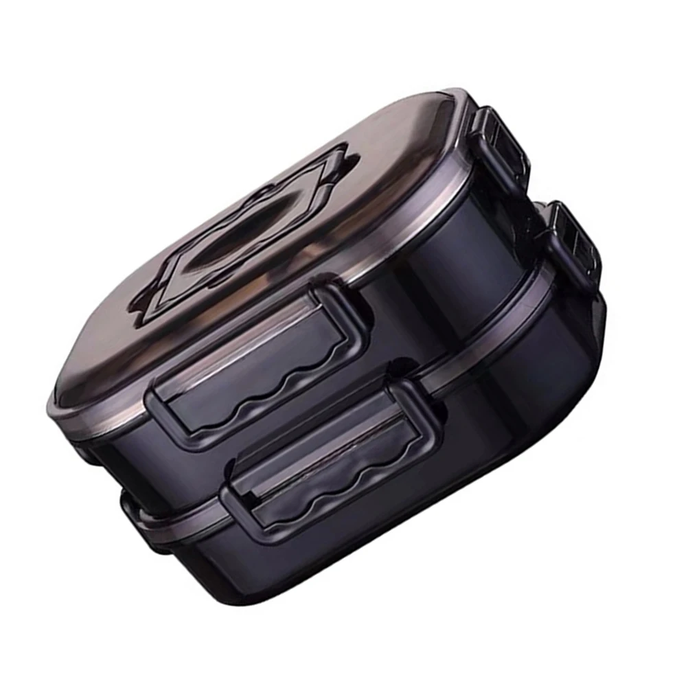 Thermal Lunch Box Double Layers Food Containers Heat Preservation Metal Holder Leakproof Portable Stainless Steel PP Materials
Thermal Lunch Box Double Layers Food Containers Heat Preservation Metal Holder Leakproof Portable Stainless Steel PP Materials