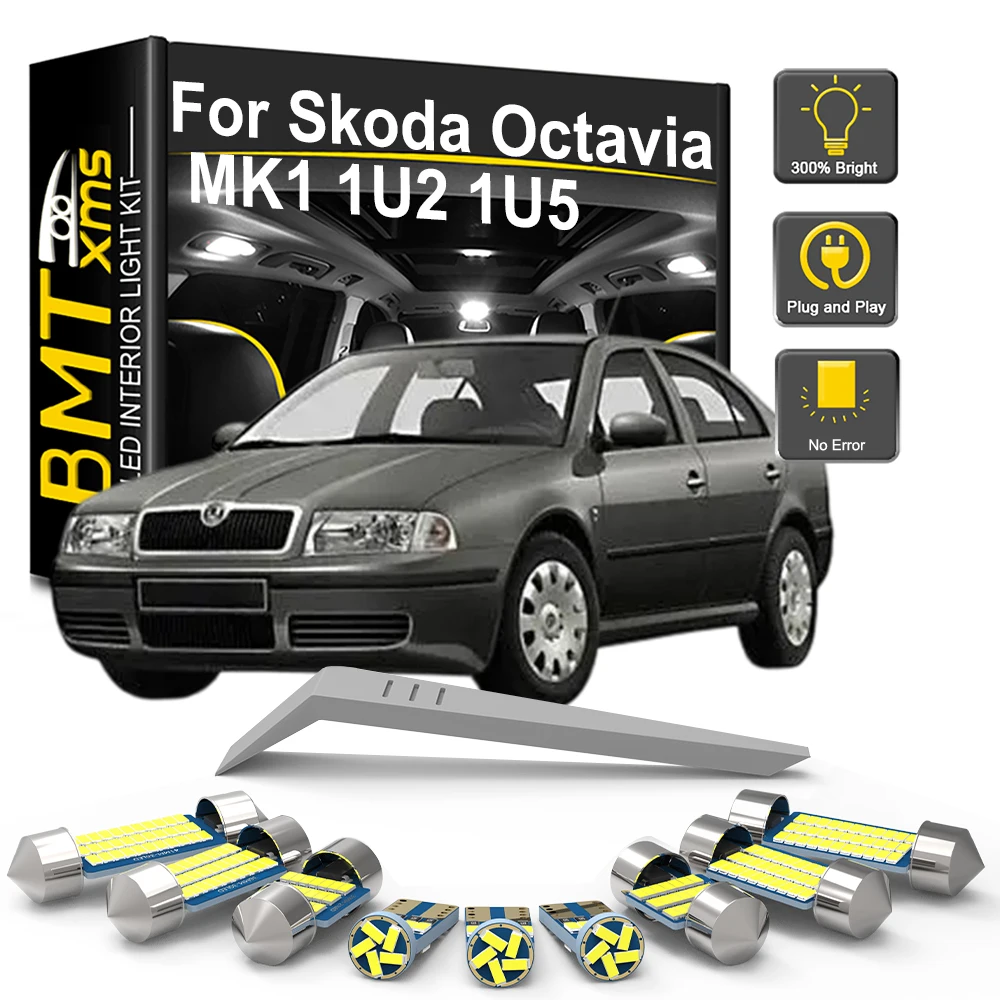 5/11PCS LED Interior Light Bulb Kit For Skoda Octavia MK1 1U2 1U5 1996 1997 1998 1999 2000 2001 2002 2003 2004 Car Dome Lamp
5/11PCS LED Interior Light Bulb Kit For Skoda Octavia MK1 1U2 1U5 1996 1997 1998 1999 2000 2001 2002 2003 2004 Car Dome Lamp