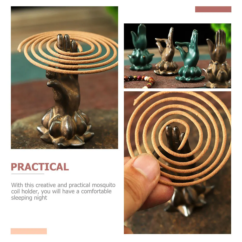 Versatile Incense Coil Holder Unique Modeling Perfect Home Decoration Comfortable Sleep Easy Holding Aroma Therapy Tool
Versatile Incense Coil Holder Unique Modeling Perfect Home Decoration Comfortable Sleep Easy Holding Aroma Therapy Tool