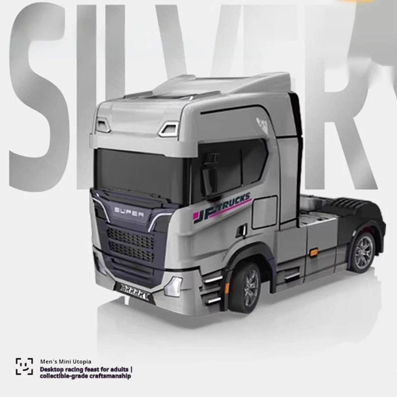 New Product 1/43 Desktop Series Mini Remote Control Trailer Head Construction Vehicle Drift Truck Head Rc Model Car Toy Gift
New Product 1/43 Desktop Series Mini Remote Control Trailer Head Construction Vehicle Drift Truck Head Rc Model Car Toy Gift