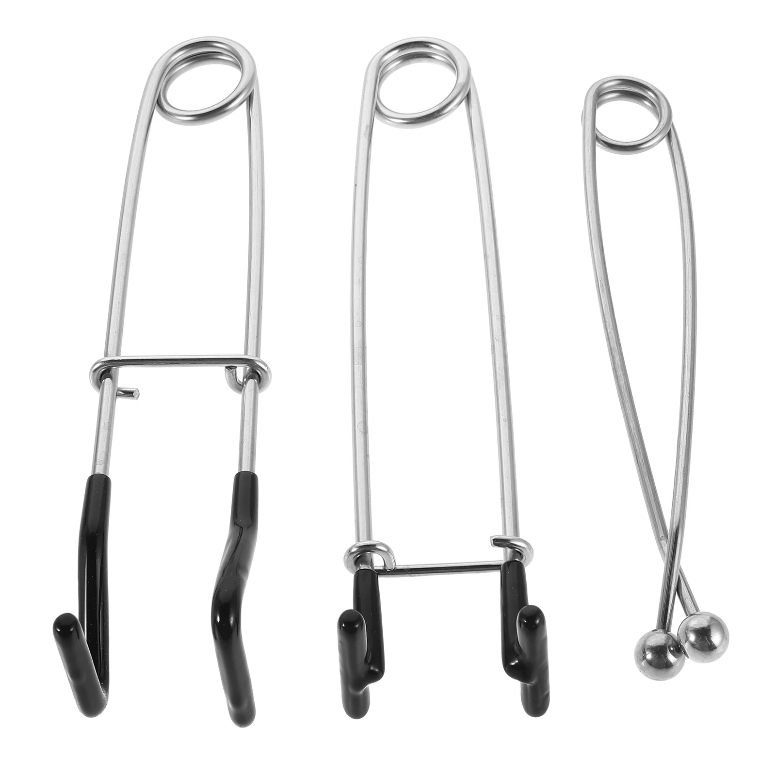 3pcs Mouth Opener Stainless Steel Hook Remover Grippers Fishing Tool Claw Grabber Spreader Metal Fishing Pliers Gripper Lure
3pcs Mouth Opener Stainless Steel Hook Remover Grippers Fishing Tool Claw Grabber Spreader Metal Fishing Pliers Gripper Lure