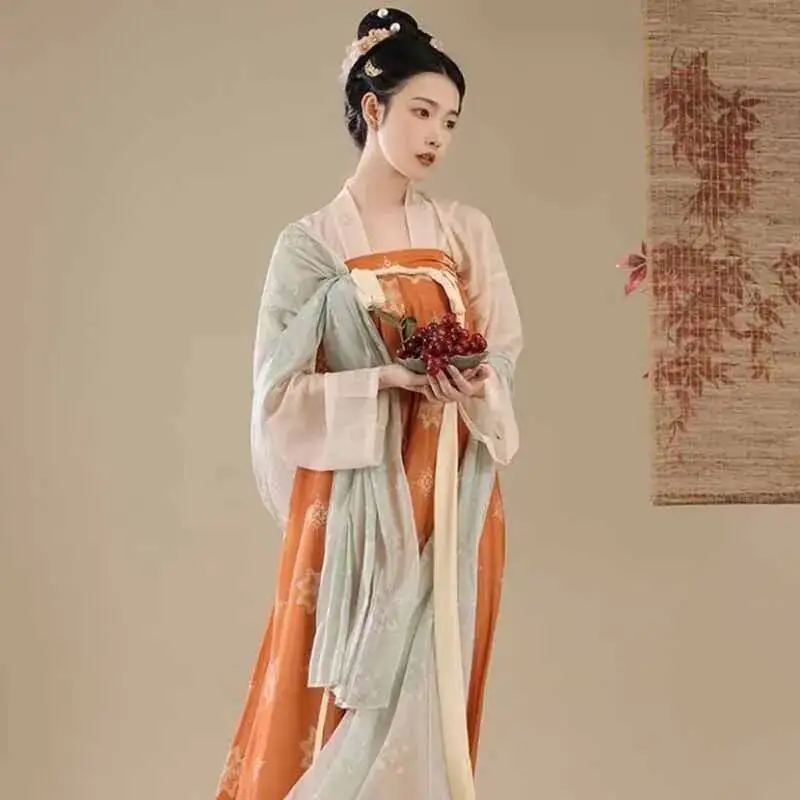 Large Size 4XL Hanfu Dress Women Ancient Chinese Hanfu Carnival Cosplay Costume Vintage Blue Orange Print Hanfu Tang Suits X-4XL
Large Size 4XL Hanfu Dress Women Ancient Chinese Hanfu Carnival Cosplay Costume Vintage Blue Orange Print Hanfu Tang Suits X-4XL