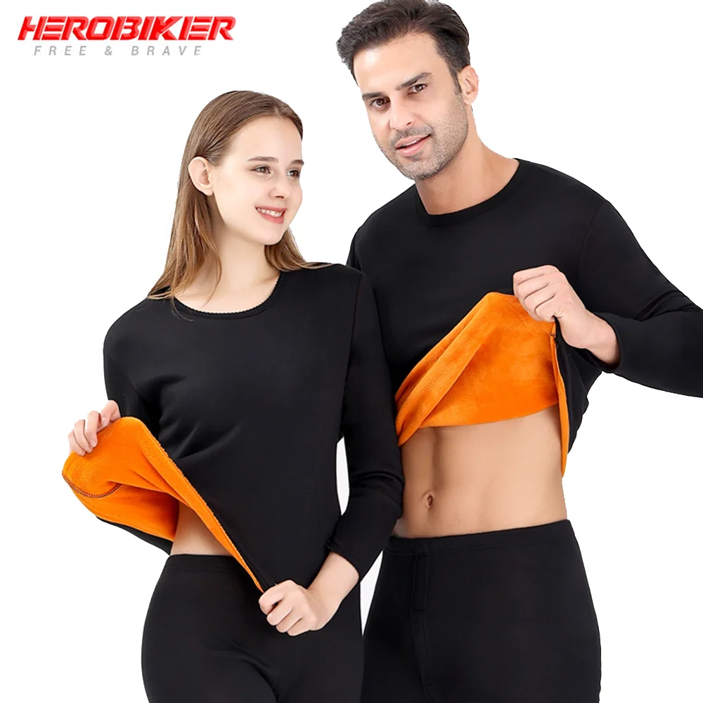 Thermal Underwear Men's Fleece Lined Thermal Underwear Suit Cycling Skiing Base Layer Winter Warm Long Shirts & Tops Bottom Set
Thermal Underwear Men's Fleece Lined Thermal Underwear Suit Cycling Skiing Base Layer Winter Warm Long Shirts & Tops Bottom Set