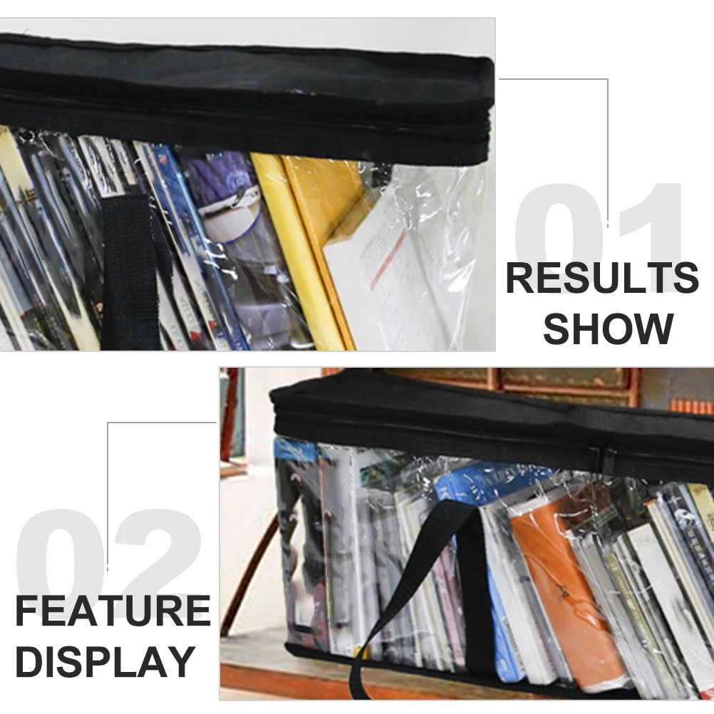 Sturdy DVD Organizer Case 600D Oxford Cloth Clear PVC Storage Bag Portable Bookshelf Handbag CD DVD Holder Reinforced Handle
Sturdy DVD Organizer Case 600D Oxford Cloth Clear PVC Storage Bag Portable Bookshelf Handbag CD DVD Holder Reinforced Handle