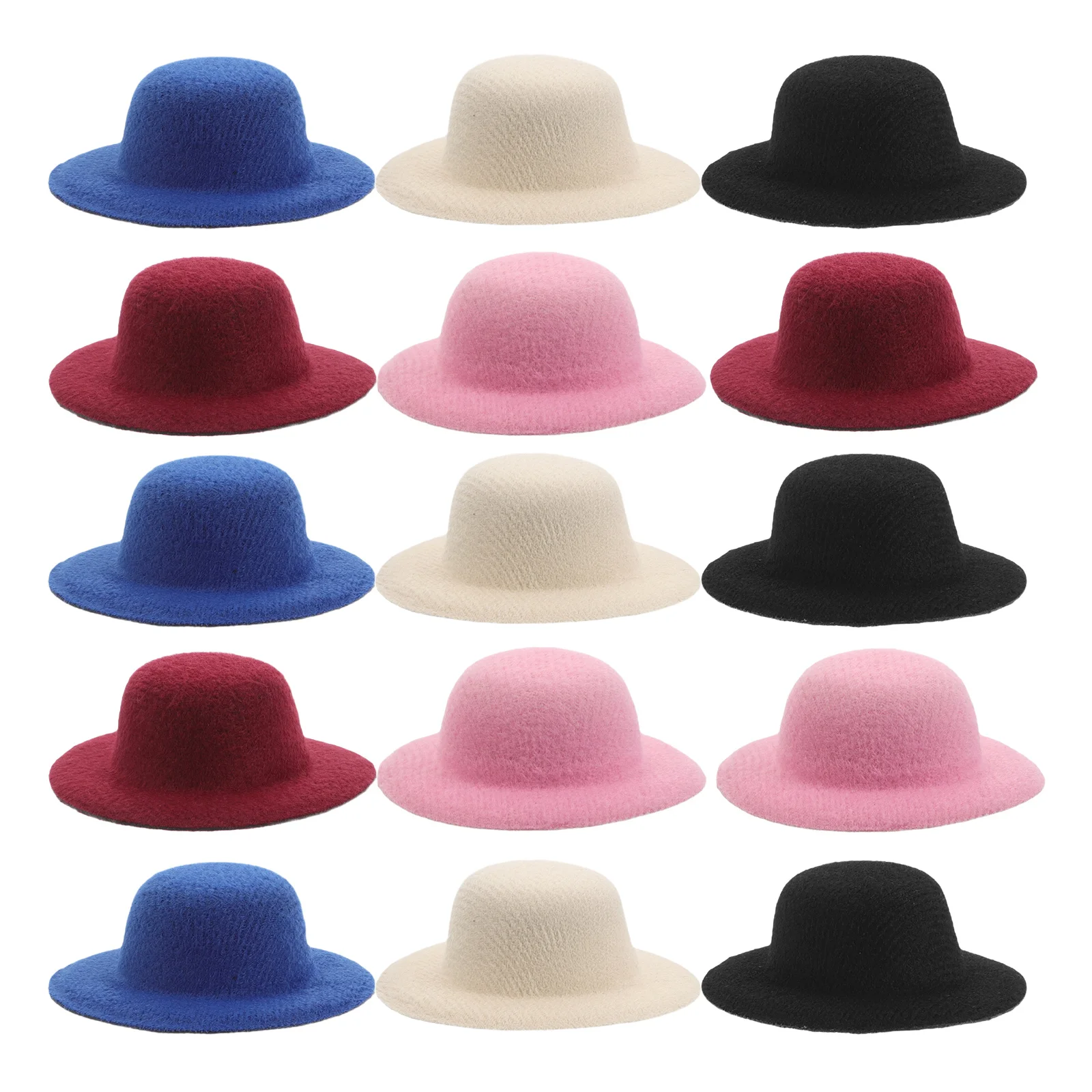 15Pcs Mini Craft Hats Miniature Top Hats for DIY Kids Handcraft Party Decorations Hair Accessories Mini Hat Projects
15Pcs Mini Craft Hats Miniature Top Hats for DIY Kids Handcraft Party Decorations Hair Accessories Mini Hat Projects