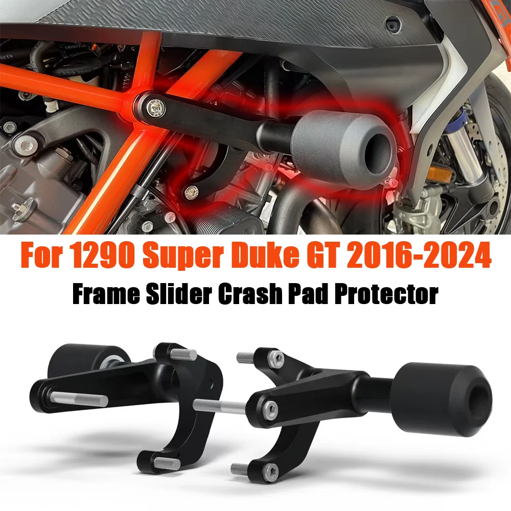 Motorcycle For KTM 1290 Super Duke R / GT 2013-2024 Frame Sliders Crash Protector
Motorcycle For KTM 1290 Super Duke R / GT 2013-2024 Frame Sliders Crash Protector