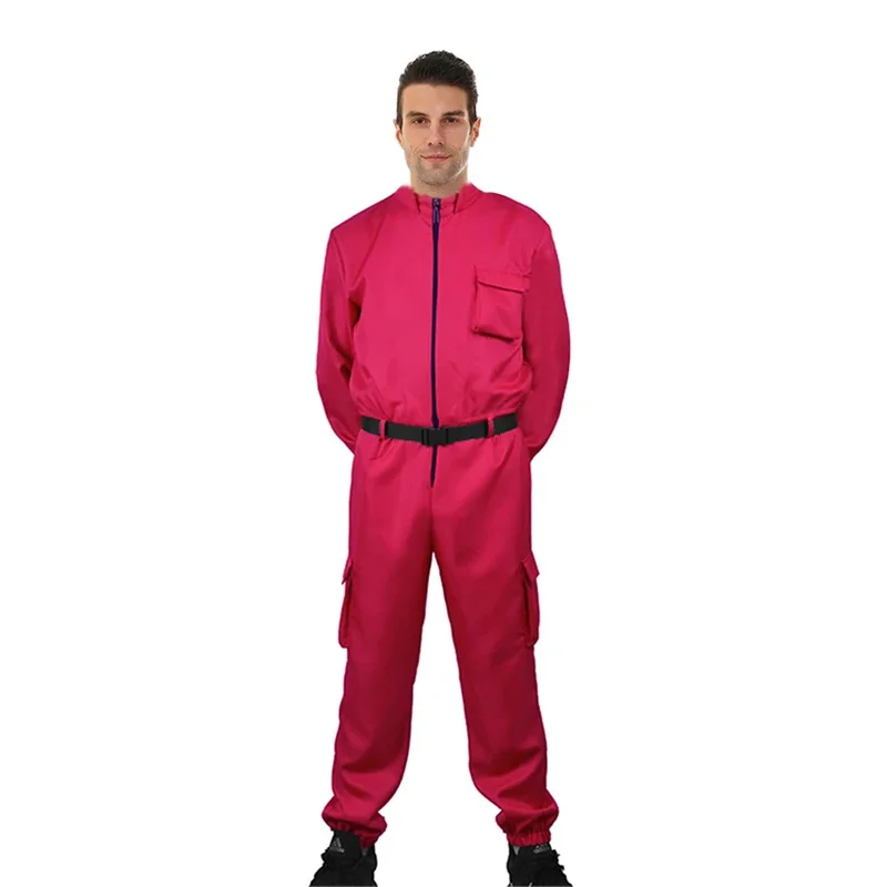 ♥Halloween Cosplay Costume TV game red (gloves+camisole+jumpsuit) - breathable - set for men and women's rNew 2026 Topspeed Cos
♥Halloween Cosplay Costume TV game red (gloves+camisole+jumpsuit) - breathable - set for men and women's rNew 2026 Topspeed Cos