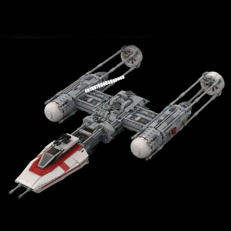 New 1802Pcs Famous Star Battle Movie Moc Y Wing Starfighter Model Diy Creative Ideas Child Toys Birthday Gifst Building Blocks
New 1802Pcs Famous Star Battle Movie Moc Y Wing Starfighter Model Diy Creative Ideas Child Toys Birthday Gifst Building Blocks