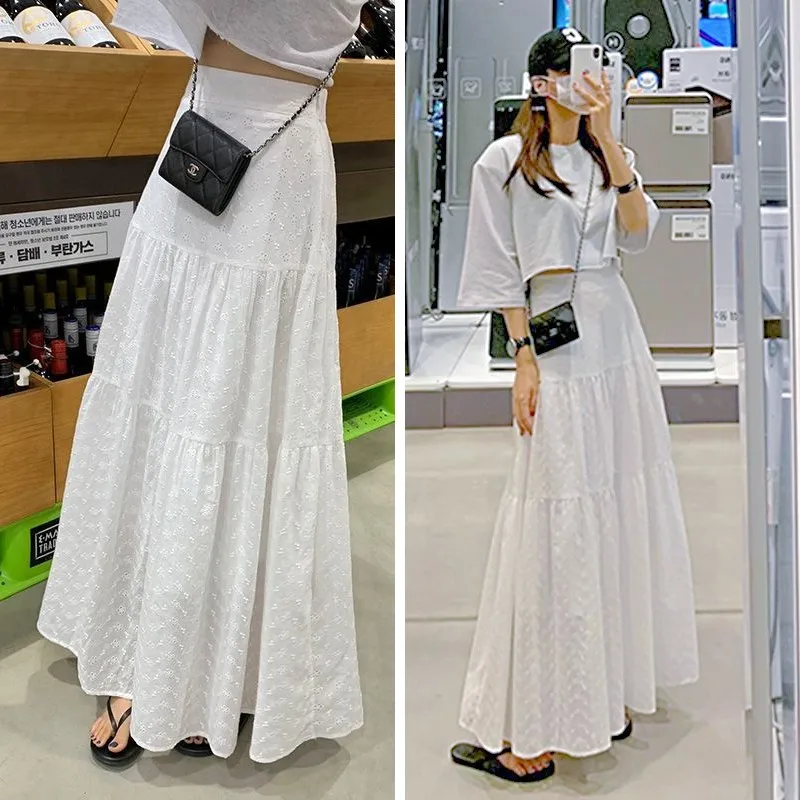 Petals Universal Fit Elastic Waist A-line Skirt Petals Universal Fit Elastic Waist A-line Skirt Summer Fashion Women Long Skirt
Petals Universal Fit Elastic Waist A-line Skirt Petals Universal Fit Elastic Waist A-line Skirt Summer Fashion Women Long Skirt