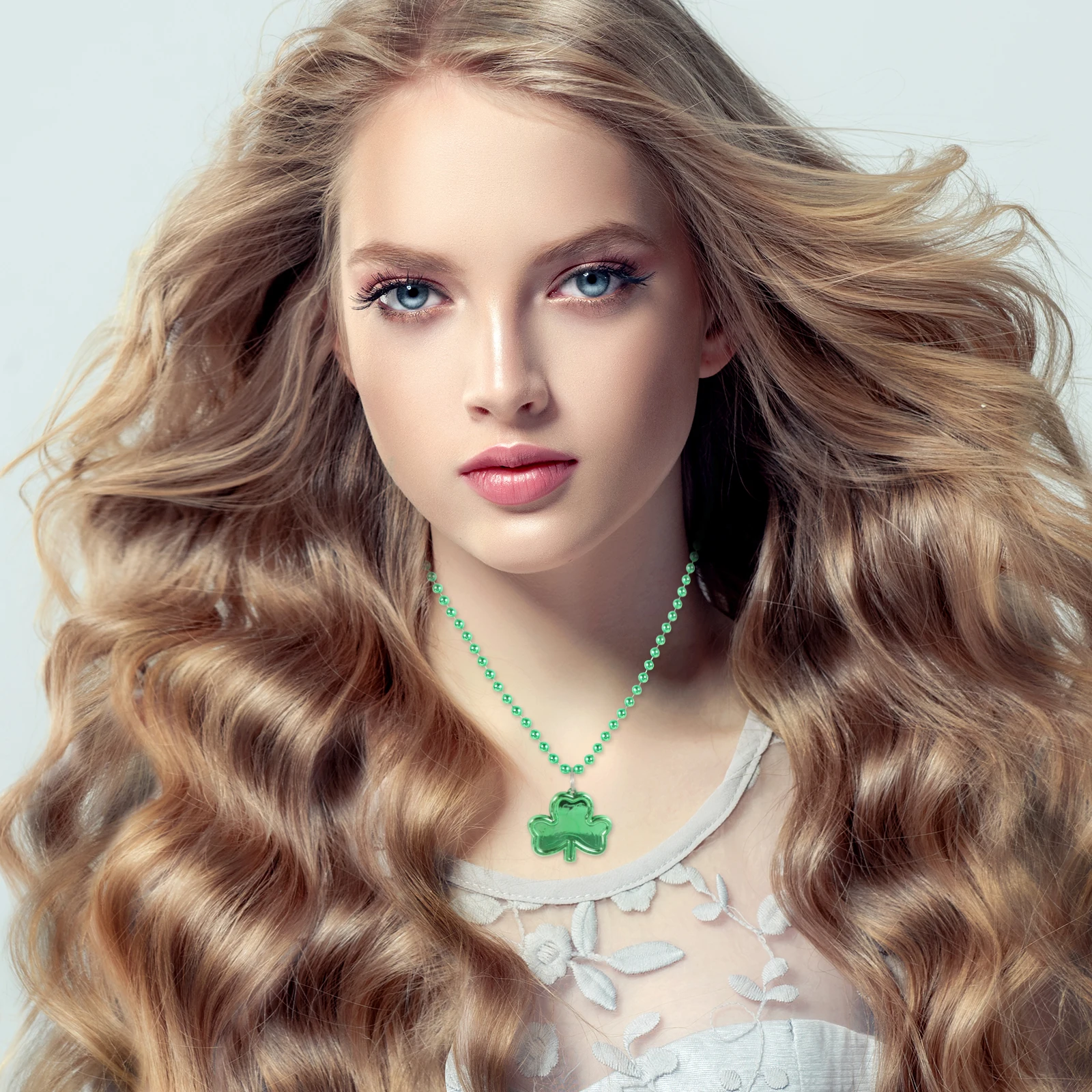 3 Pcs Round Beads Clover Necklace Child Green Party Accessory Plastic Necklaces Patricks Day Accessories
3 Pcs Round Beads Clover Necklace Child Green Party Accessory Plastic Necklaces Patricks Day Accessories