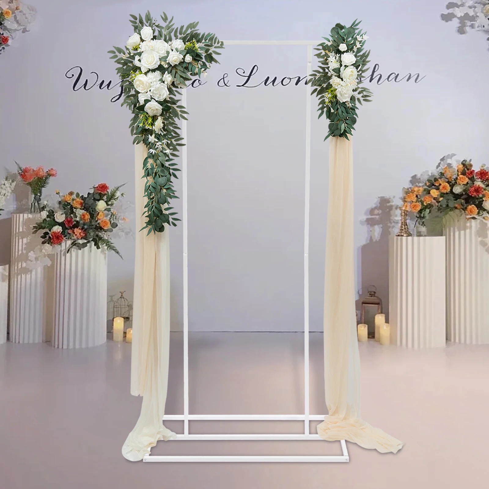 Подставка для свадебного фона из воздушных шаров, садовое цветочное украшение из воздушных шаров, для вечеринок по случаю дня рождения, банкетов, украшения для приема
Подставка для свадебного фона из воздушных шаров, садовое цветочное украшение из воздушных шаров, для вечеринок по случаю дня рождения, банкетов, украшения для приема