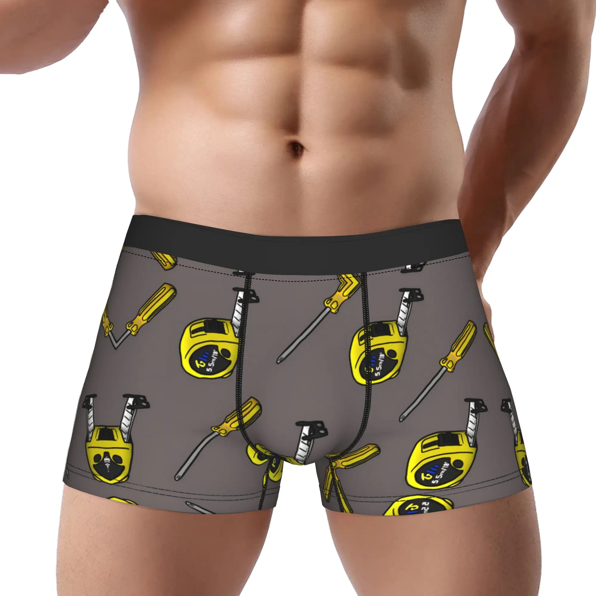 1piece Hardware tools Shadow Underpants Breathbale Panties Male Underwear Print Shorts
1piece Hardware tools Shadow Underpants Breathbale Panties Male Underwear Print Shorts