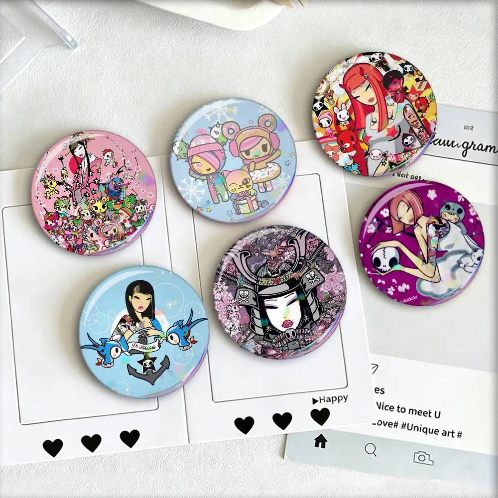 Anime T-TokidokiS Laser Badge Creative Pins Brooch for Bag Clothes Hat Decor Gifts Fans Collect
Anime T-TokidokiS Laser Badge Creative Pins Brooch for Bag Clothes Hat Decor Gifts Fans Collect