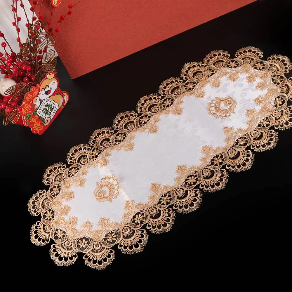 Flower Embroidery Oval Lace Tablecloth Vintage Oil Proof Europe Dining Tablecloth Dacron Washable Coffee Table Placemat Wedding
Flower Embroidery Oval Lace Tablecloth Vintage Oil Proof Europe Dining Tablecloth Dacron Washable Coffee Table Placemat Wedding