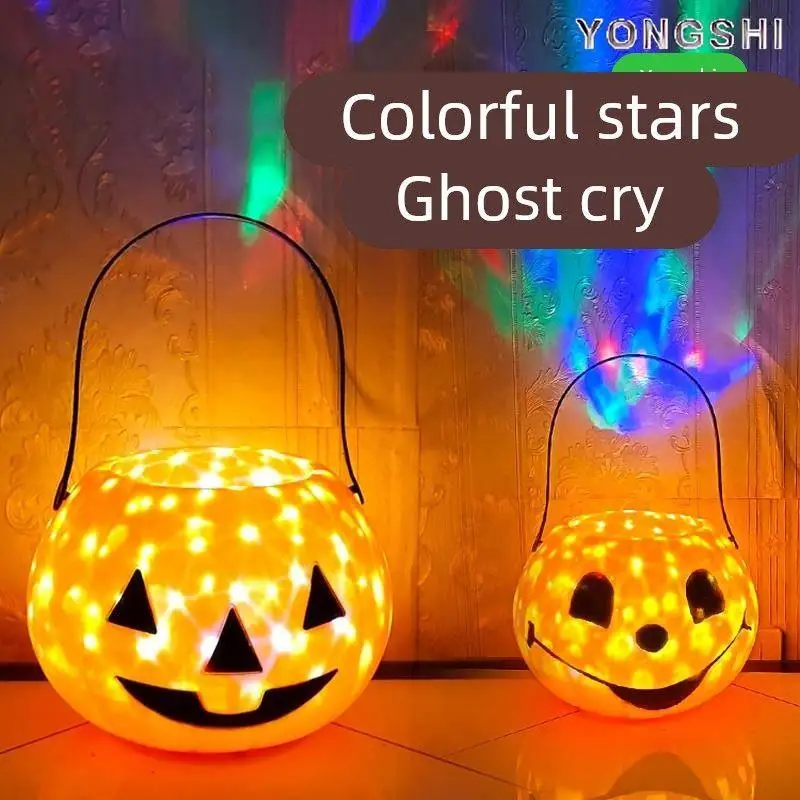 Handheld Halloween Pumpkin Lantern with Music Performance Props Children's Toy Bucket Candy Jar Tianxing Glowing Band
Handheld Halloween Pumpkin Lantern with Music Performance Props Children's Toy Bucket Candy Jar Tianxing Glowing Band