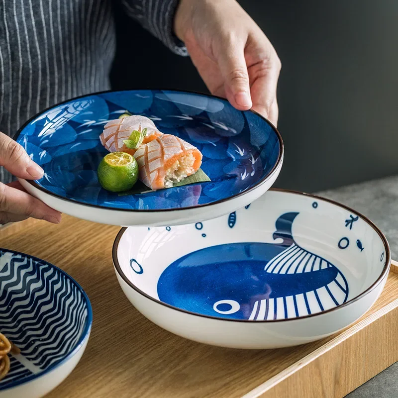 Japanese Ceramic Plate Household Turnip Plate Deep Plates Shallow Plate Turnip Dish Restaurant Hotel Creative Tableware Cooking
Japanese Ceramic Plate Household Turnip Plate Deep Plates Shallow Plate Turnip Dish Restaurant Hotel Creative Tableware Cooking