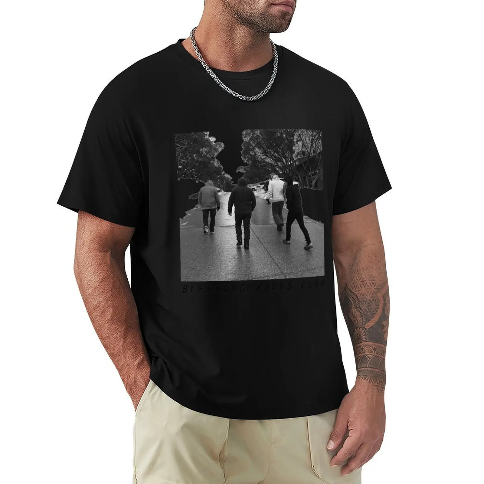 Bleeding Knees Club T-Shirt Simple Graphic Design T-Shirt
Bleeding Knees Club T-Shirt Simple Graphic Design T-Shirt