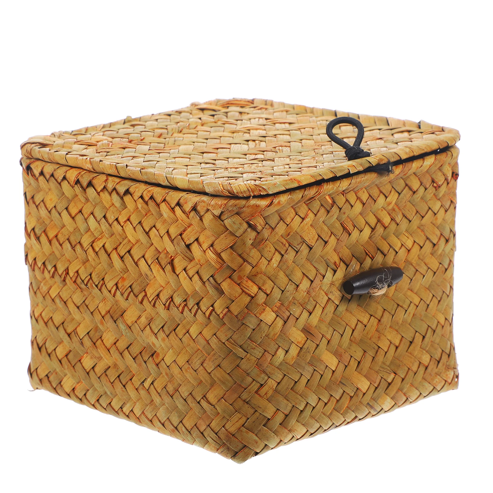 Straw Storage Box Retro Basket Covered Organizer Boxes for Tea Rings Necklace Cufflinks Tidy Home Durability Lightweight
Straw Storage Box Retro Basket Covered Organizer Boxes for Tea Rings Necklace Cufflinks Tidy Home Durability Lightweight