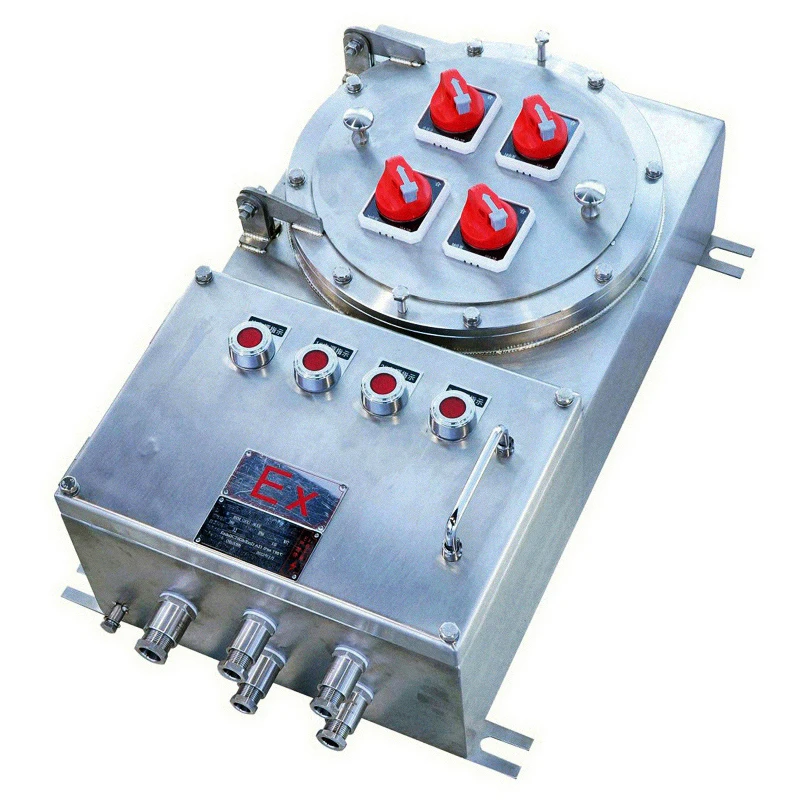 Customized Explosion Proof Electrical Control Cabinet Control Panel Box Stainless Steel Explosion-Proof Distribution Box
Customized Explosion Proof Electrical Control Cabinet Control Panel Box Stainless Steel Explosion-Proof Distribution Box