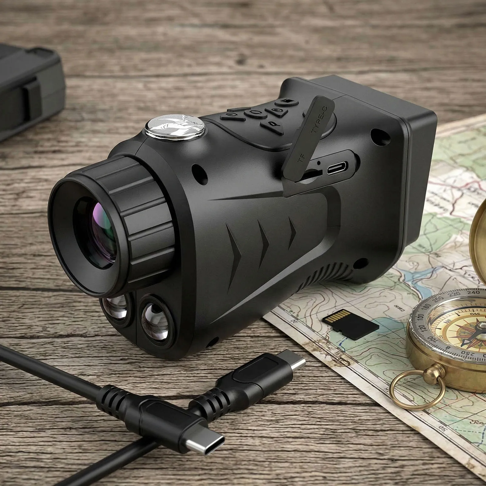 4K Outdoor HD Telescope Camera with 2.8 Inch Large Screen 18X Digital Zoom Hunting Camera Digital Infrared Monocular Telescope
4K Outdoor HD Telescope Camera with 2.8 Inch Large Screen 18X Digital Zoom Hunting Camera Digital Infrared Monocular Telescope