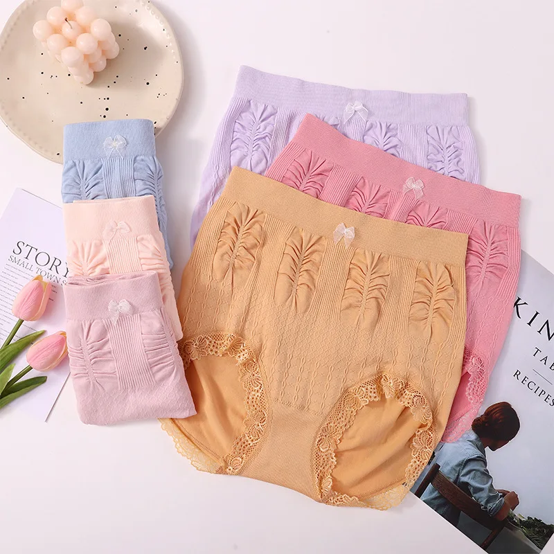 Трусы-треугольники с высокой талией для полных женщин, свежий и легкий стиль, с бантом, высокоэластичные, с регулируемым поясом.
Трусы-треугольники с высокой талией для полных женщин, свежий и легкий стиль, с бантом, высокоэластичные, с регулируемым поясом.