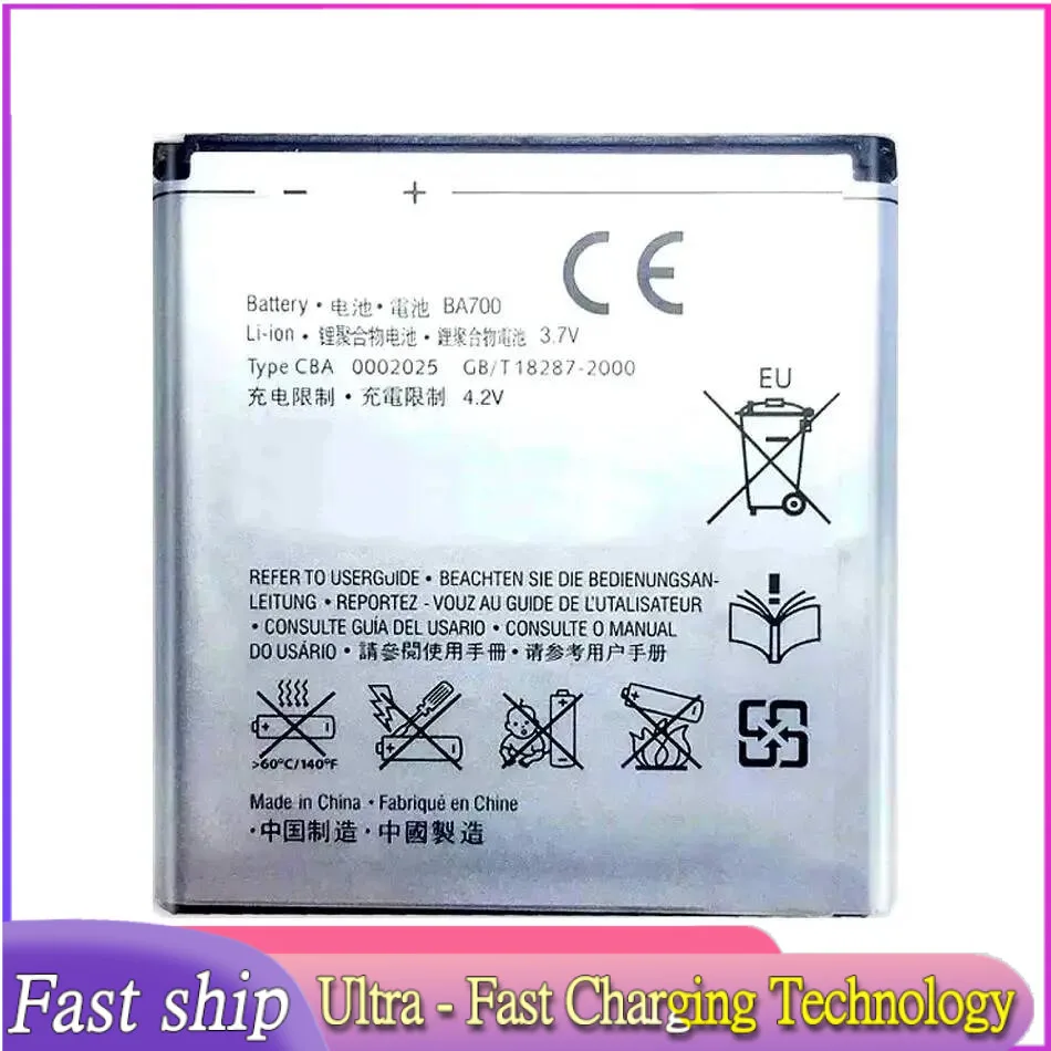 Для Sony Ericsson Mt11i Mt15i Mk16i St18i St18a SO-03C Xperia Neo Pro V Ray BA700 долговечный аккумулятор для мобильного телефона емкостью 1500 мАч
Для Sony Ericsson Mt11i Mt15i Mk16i St18i St18a SO-03C Xperia Neo Pro V Ray BA700 долговечный аккумулятор для мобильного телефона емкостью 1500 мАч