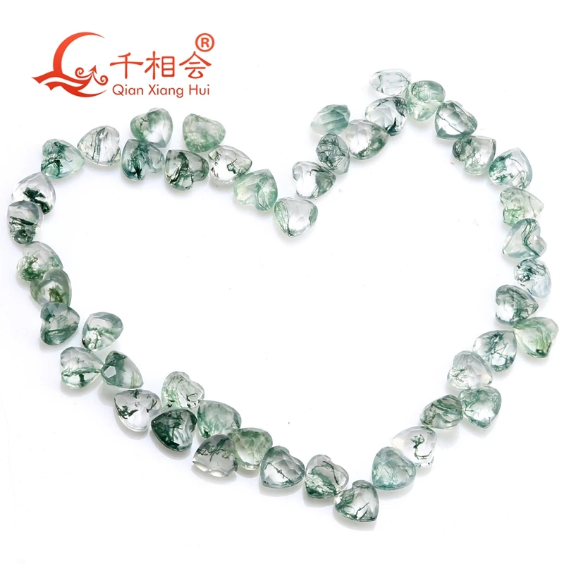 Natural Green Moss Agate Heart Shape Fancy Cut 3mm-4mm Loose Gemstone for Jewelry Making Ocean Grass Mineral Stone
Natural Green Moss Agate Heart Shape Fancy Cut 3mm-4mm Loose Gemstone for Jewelry Making Ocean Grass Mineral Stone