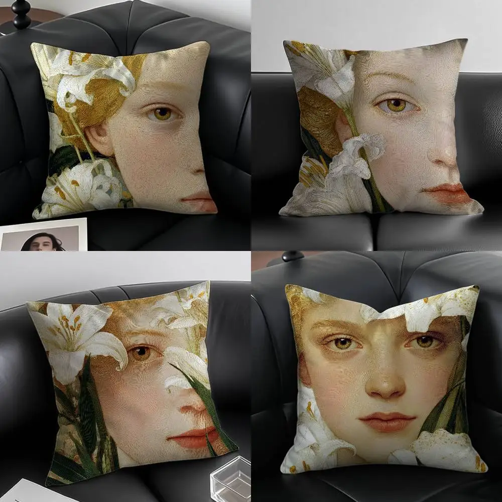 The Art Of Gazing Surrounded By Lilies Pillow Case Custom Printed Brushed Fleece Pillow, Baby Skin-Touch, Eco-Friendly Dye-Subli
The Art Of Gazing Surrounded By Lilies Pillow Case Custom Printed Brushed Fleece Pillow, Baby Skin-Touch, Eco-Friendly Dye-Subli