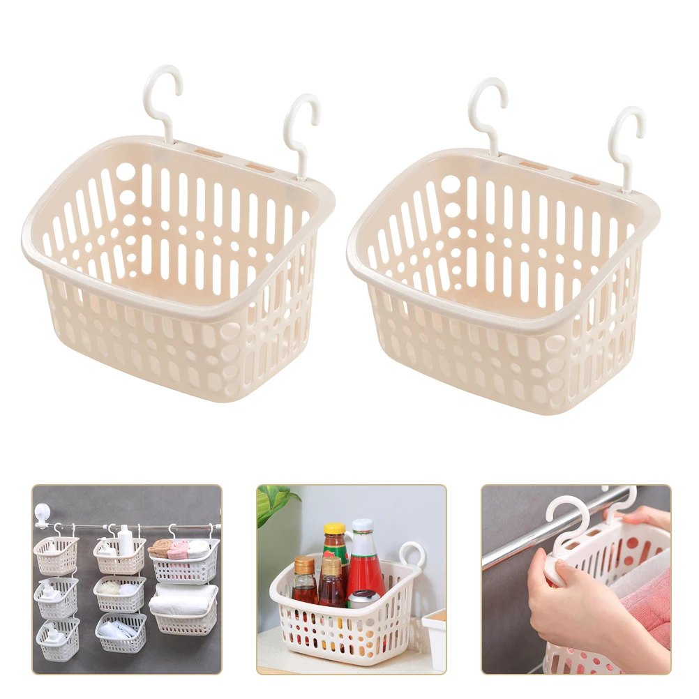2pcs Storage Baskets Hanging Wall Bathroom Supplies Shower Gel Toothbrush Cup Holder Hollow Design Modern
2pcs Storage Baskets Hanging Wall Bathroom Supplies Shower Gel Toothbrush Cup Holder Hollow Design Modern