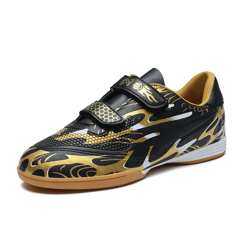 Latest Hook And Loop Design Training Football Boots Lightweight Wear Resistant Grass Court Sneakers
Latest Hook And Loop Design Training Football Boots Lightweight Wear Resistant Grass Court Sneakers