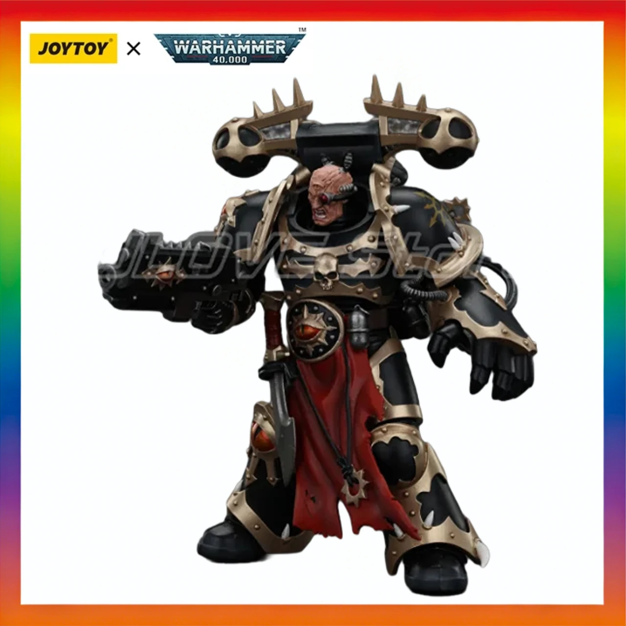 In Stock Original JOYTOY 40K Chaos Space MarinesBlack LegionChosen with Bolt Pistol and Power Fist1/18 Action Figure Model Gift
In Stock Original JOYTOY 40K Chaos Space MarinesBlack LegionChosen with Bolt Pistol and Power Fist1/18 Action Figure Model Gift