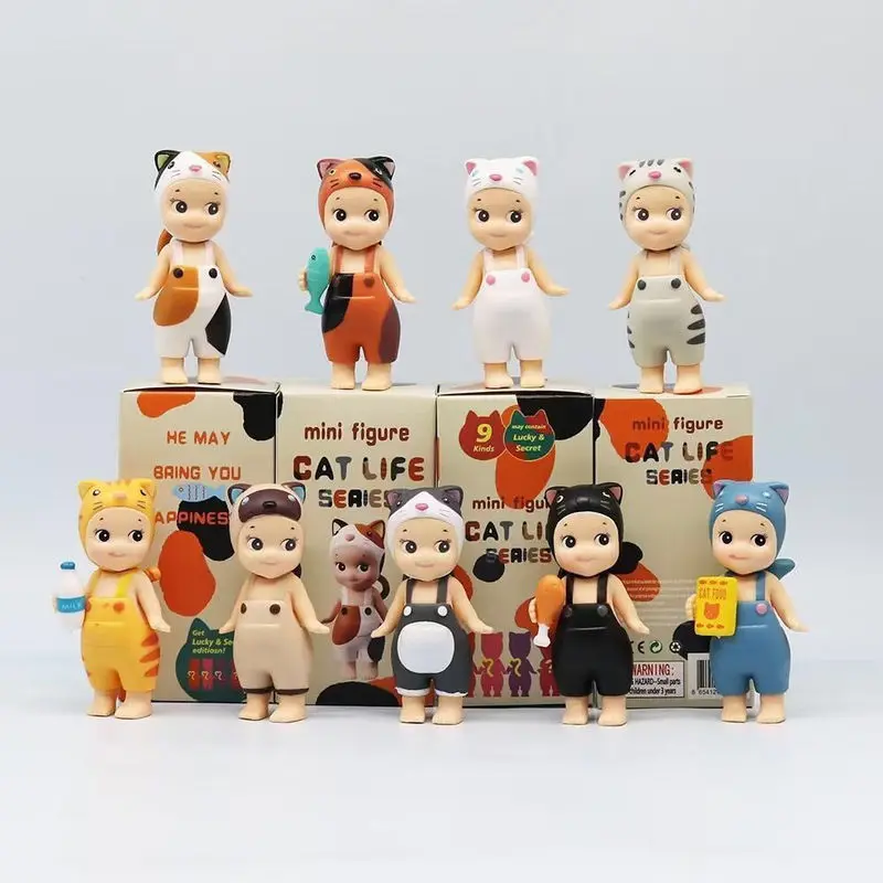 Replica 12pcs Sonny Angel Mini Figure Cat Life Hall Series Little Dinosaur Surprise Blind Box Tideplay Toy Cure Doll Mascot Gift
Replica 12pcs Sonny Angel Mini Figure Cat Life Hall Series Little Dinosaur Surprise Blind Box Tideplay Toy Cure Doll Mascot Gift
