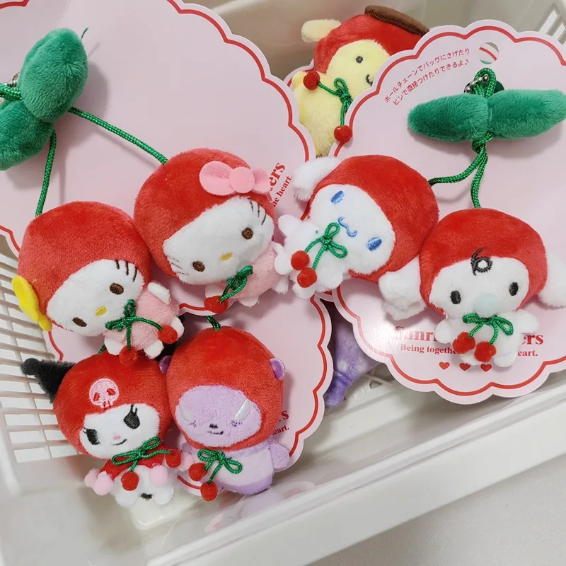 Cherry Kawaii Plush Brooch Keychain Melody Cinnamoroll Kuromi Keyrings Q Styles Pompompurin Keychains Key Rings Bag Pendants
Cherry Kawaii Plush Brooch Keychain Melody Cinnamoroll Kuromi Keyrings Q Styles Pompompurin Keychains Key Rings Bag Pendants