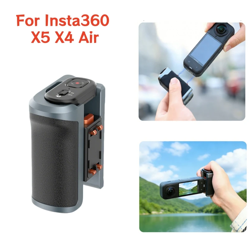 For Insta360 X5 Bluetooth Remote Control Photography Grip Street-Photography for Insta 360 X5 X4 Air Action Camera Accessories
For Insta360 X5 Bluetooth Remote Control Photography Grip Street-Photography for Insta 360 X5 X4 Air Action Camera Accessories