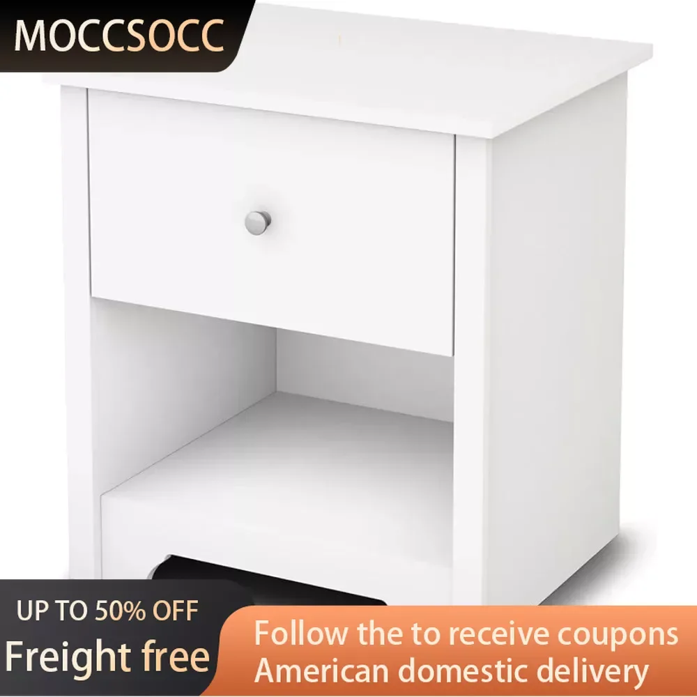 1-Drawer Nightstand Bedside Tables for the Bedroom Furniture Pure White With Matte Nickel Handles Freight Free Night Table Home
1-Drawer Nightstand Bedside Tables for the Bedroom Furniture Pure White With Matte Nickel Handles Freight Free Night Table Home