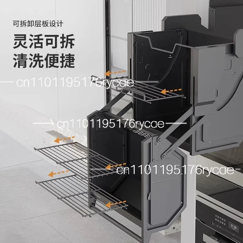 Hanging cabinet lift pull basket high cabinet refrigerator top seasoning, kitchen cabinet manual pull-down lift
Hanging cabinet lift pull basket high cabinet refrigerator top seasoning, kitchen cabinet manual pull-down lift