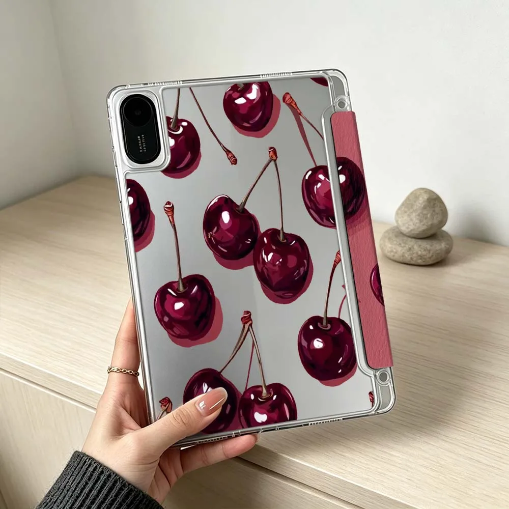 Luxury Red Cherry Pattern For Xiaomi Mi Pad 8 7 6 5 Pro Redmi Pad SE 2 Poco Pad Foldable 3Y Tablet Case Soft
Luxury Red Cherry Pattern For Xiaomi Mi Pad 8 7 6 5 Pro Redmi Pad SE 2 Poco Pad Foldable 3Y Tablet Case Soft