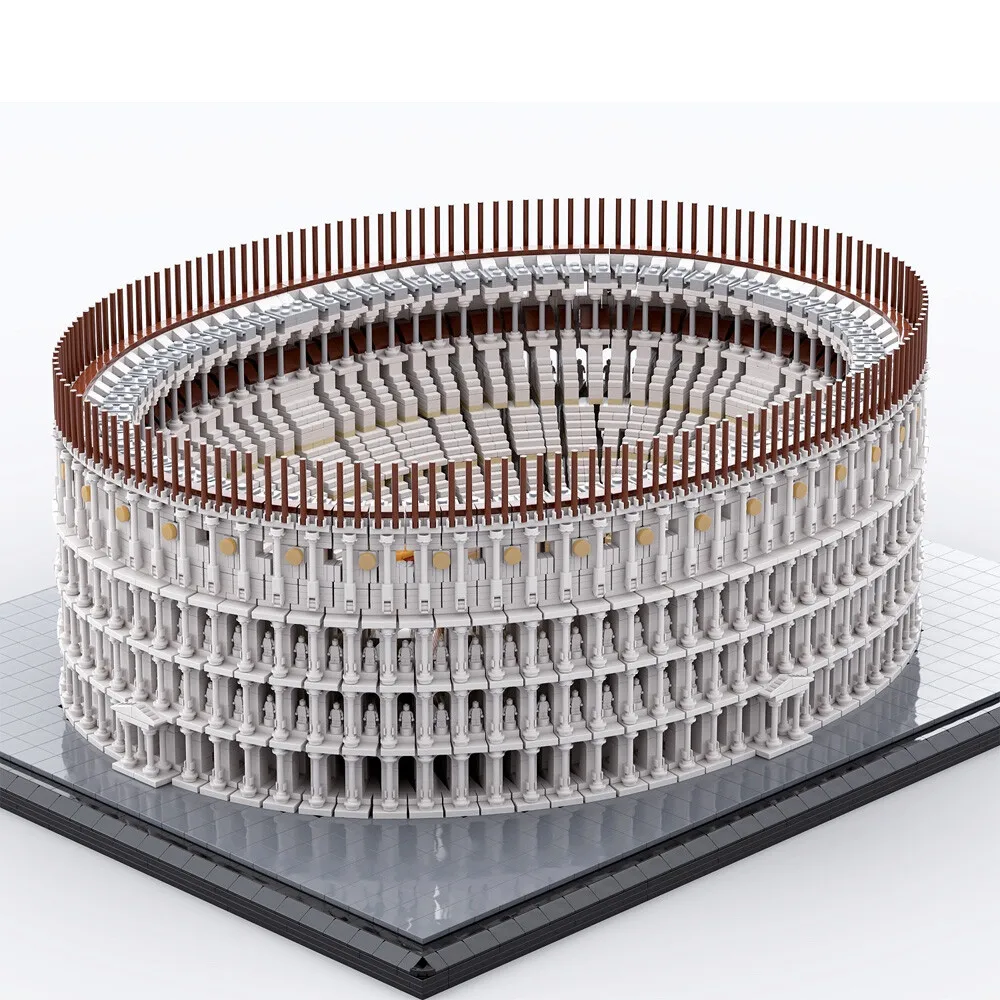 MOC-58811 Colosseum with Main Entrances, 160 Statues, Attic & Stage 11371 Parts
MOC-58811 Colosseum with Main Entrances, 160 Statues, Attic & Stage 11371 Parts