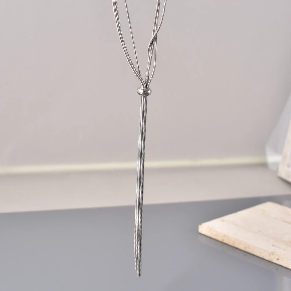 L168 Everyday Gold-Plated Necklace: Stainless Steel Chain for Office & Casual Wear
L168 Everyday Gold-Plated Necklace: Stainless Steel Chain for Office & Casual Wear