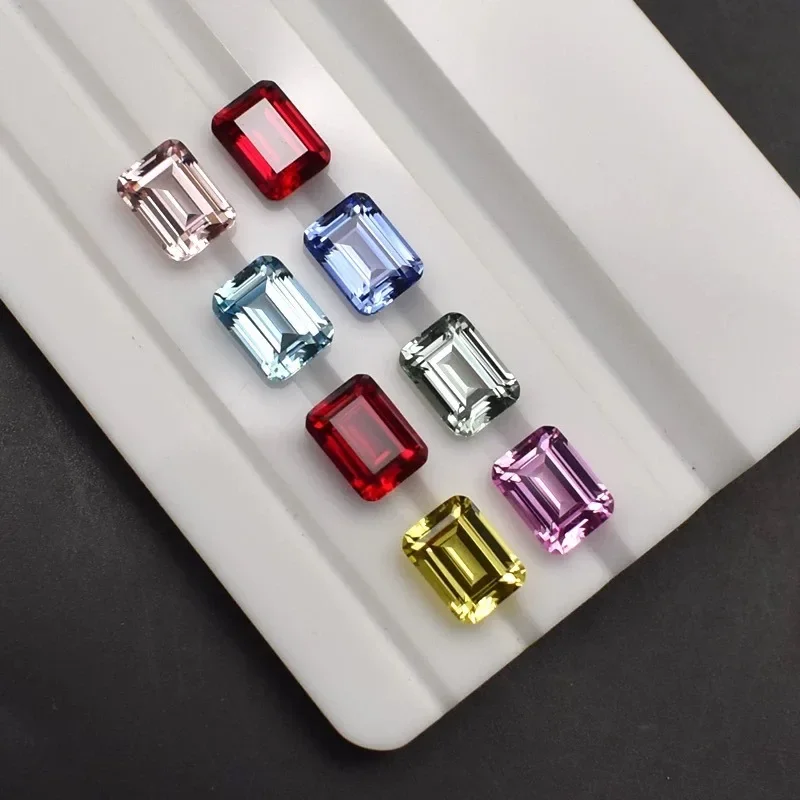 Lab Grown Sapphire Emerald Cut Yellow Color Loose Gemstone DIY Ring Necklace Earrings Main Materials Selectable AGL Certificate
Lab Grown Sapphire Emerald Cut Yellow Color Loose Gemstone DIY Ring Necklace Earrings Main Materials Selectable AGL Certificate