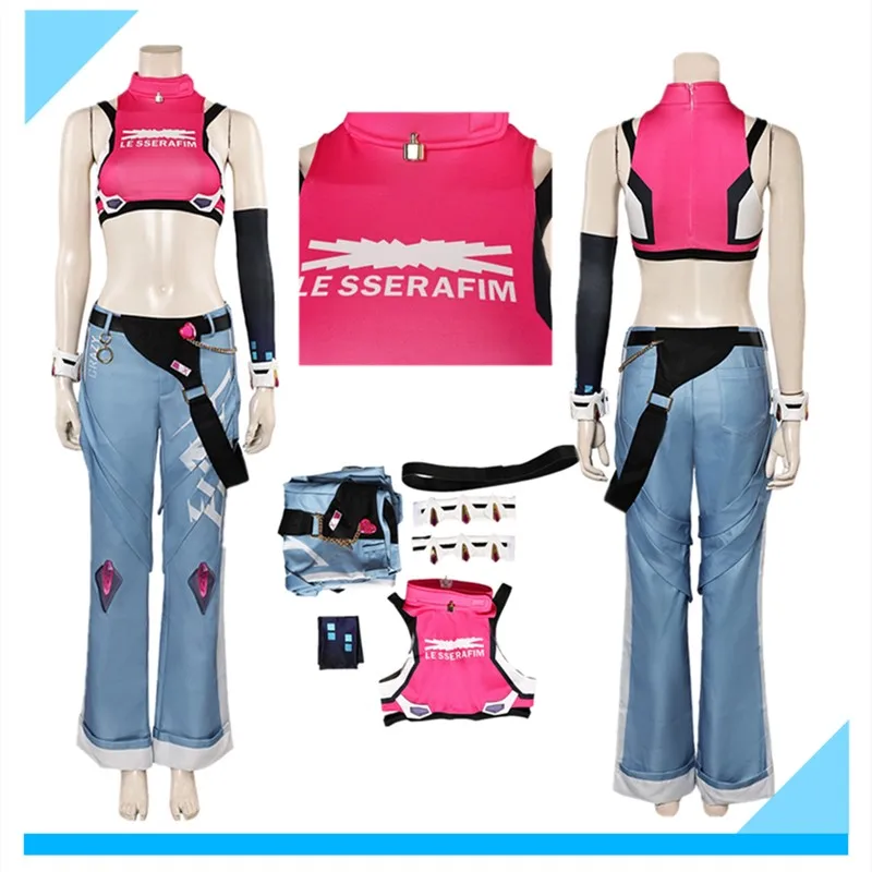 Game Fantasia Juno Cosplay Costume OW Disguise Adult Women Pink Vest Pants Belt Gloves Outfits Halloween Carnival Party Suit
Game Fantasia Juno Cosplay Costume OW Disguise Adult Women Pink Vest Pants Belt Gloves Outfits Halloween Carnival Party Suit