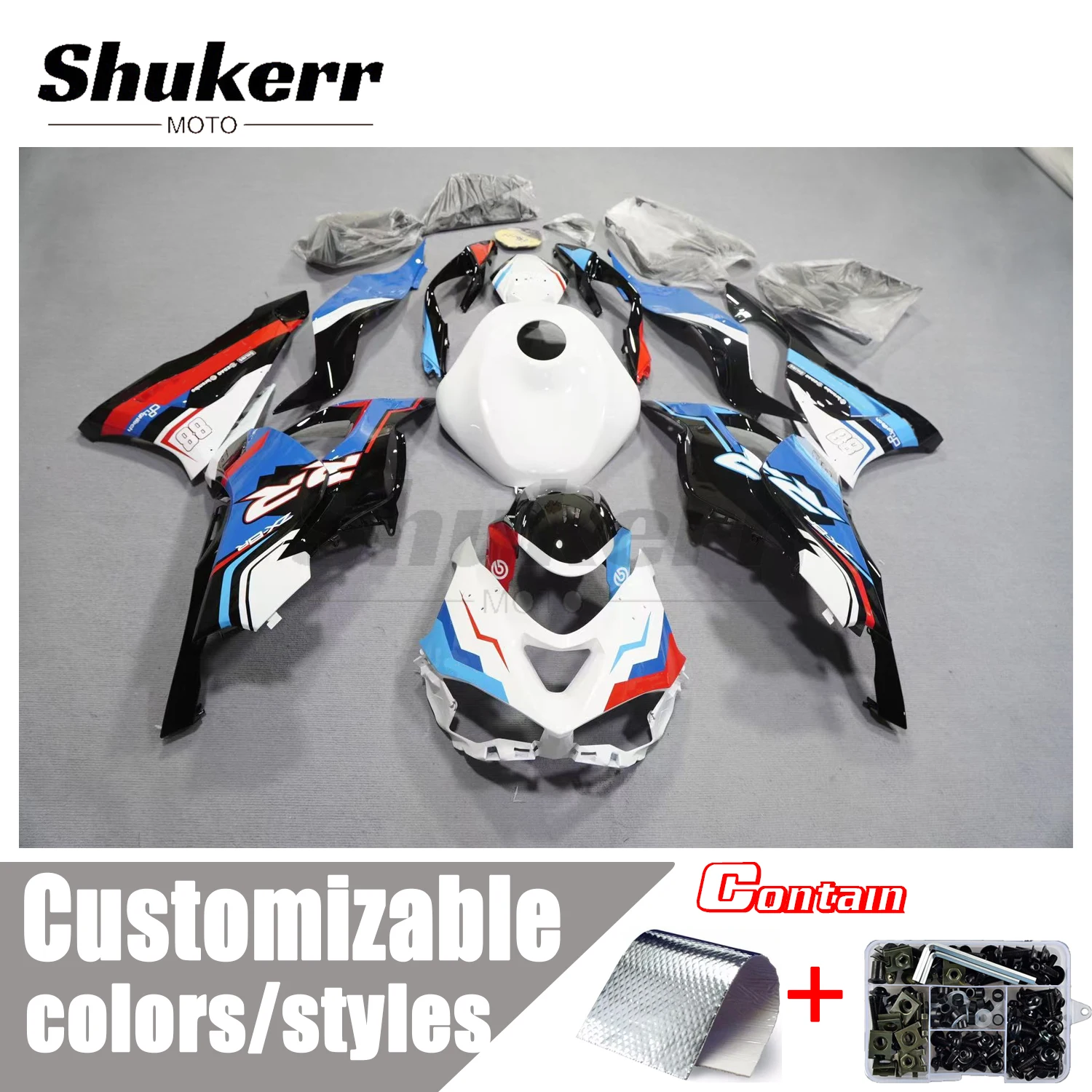 Shukerr Moto New Abs Plastics Motorcycle Fairing Kit Fit for Kawasaki Ninja Zx6R 636 2024 Fairing Custom
Shukerr Moto New Abs Plastics Motorcycle Fairing Kit Fit for Kawasaki Ninja Zx6R 636 2024 Fairing Custom