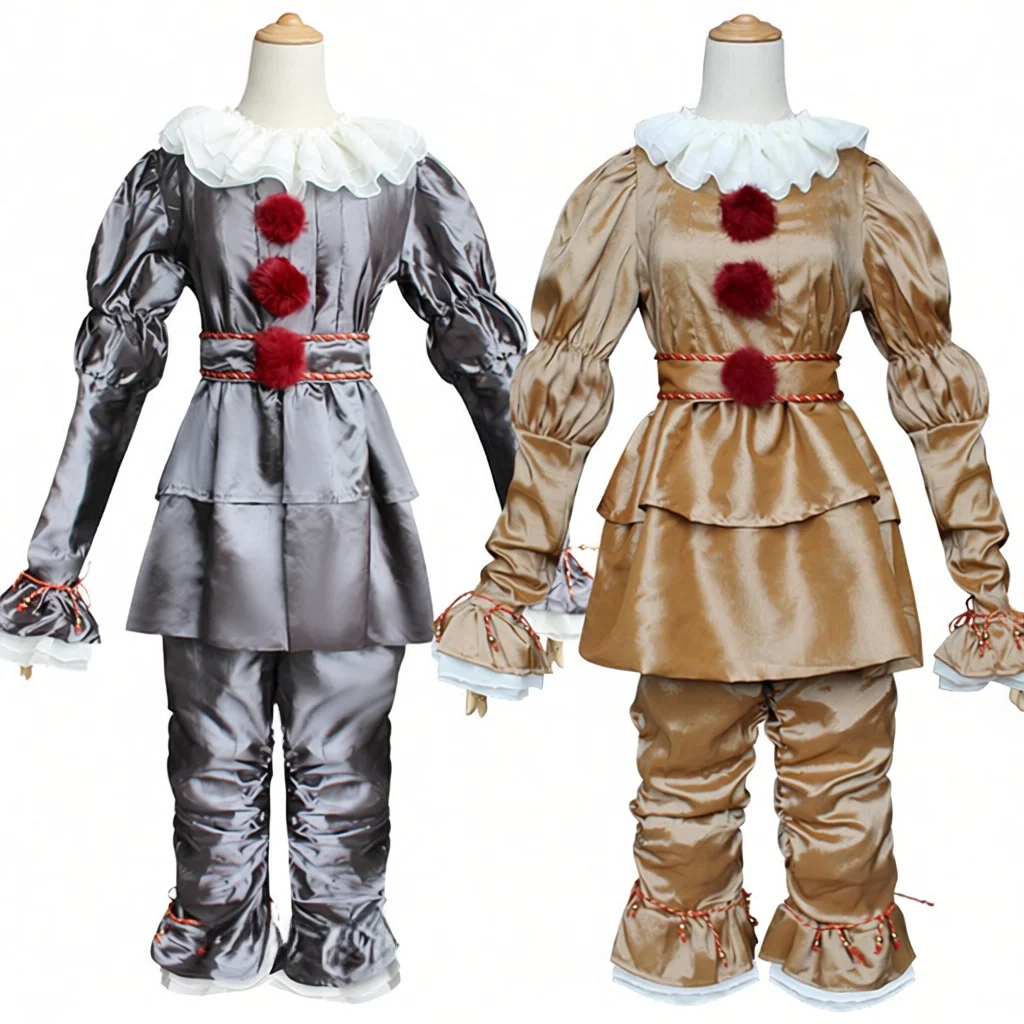 Pennywise Halloween Cosplay Costume Jester Outfit Women's Traditional Chinese Costume Stage Performance Clothing Spring 2023
Pennywise Halloween Cosplay Costume Jester Outfit Women's Traditional Chinese Costume Stage Performance Clothing Spring 2023