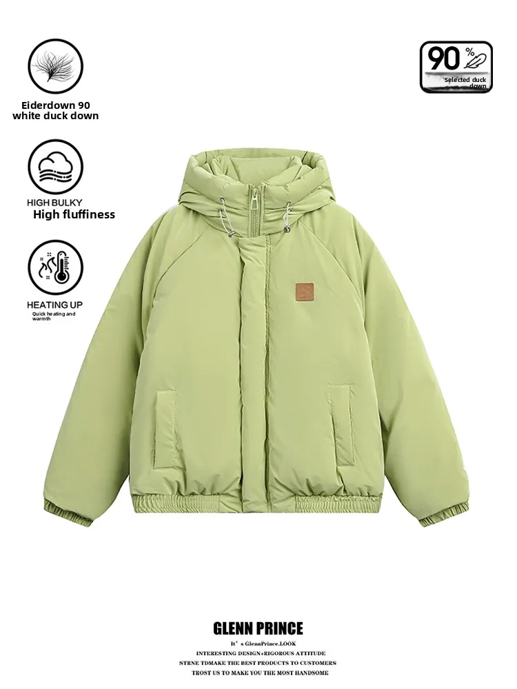 GPstudio American Retro 90 White Du down Hooded Puffer Jaet Men's Winter Windproof Thiened een Outerwear
GPstudio American Retro 90 White Du down Hooded Puffer Jaet Men's Winter Windproof Thiened een Outerwear