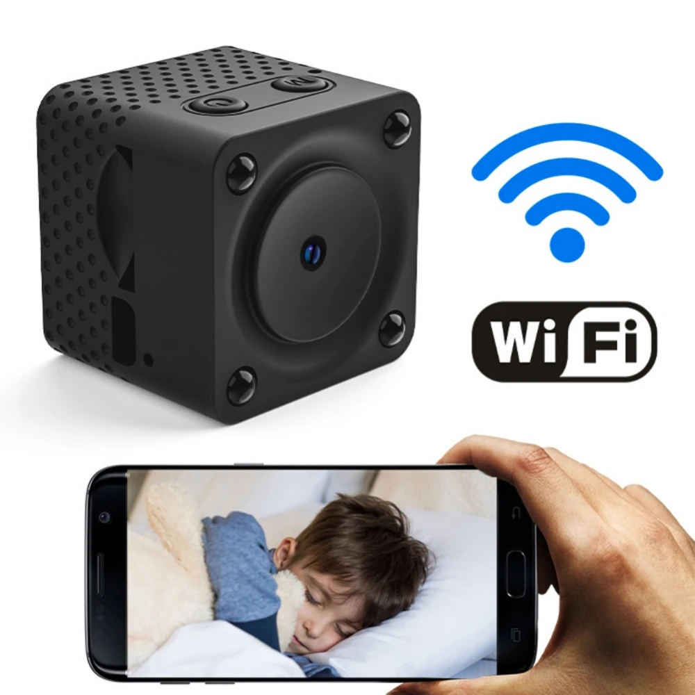 STLF Home Security WiFi Mini HD1080P Wireless Rechargeable Battery Mobile Folding Micro Detection Night Vision Smart Camc
STLF Home Security WiFi Mini HD1080P Wireless Rechargeable Battery Mobile Folding Micro Detection Night Vision Smart Camc